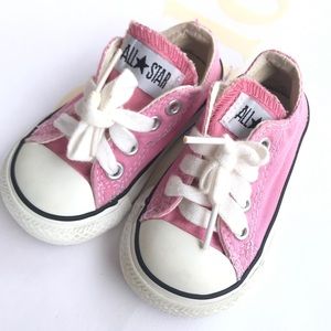 Baby Girls' Pink Converse Chuck Taylors